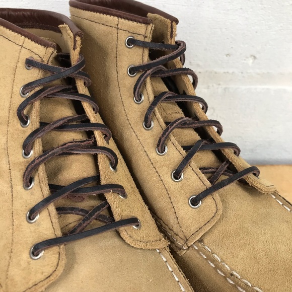 Red Wing Shoes Womens 9.5B Classic Moc Boots 2nds - Picture 11 of 14